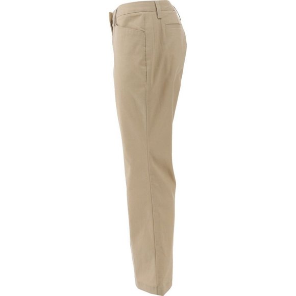 NWT LANDS' END CURVY FIT BOOT CUT CHINO PANTS TRUE NAVY 14P (PETITE) - Picture 3 of 15